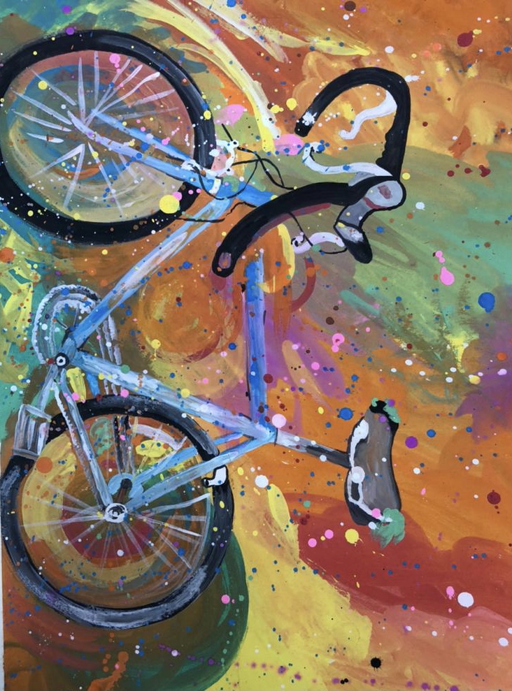 Nft Bicycle paint 