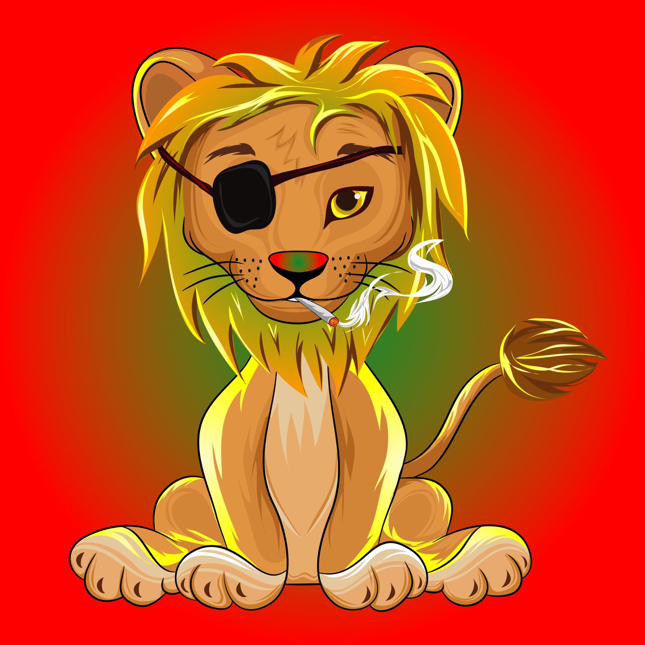 Nft Cute lion