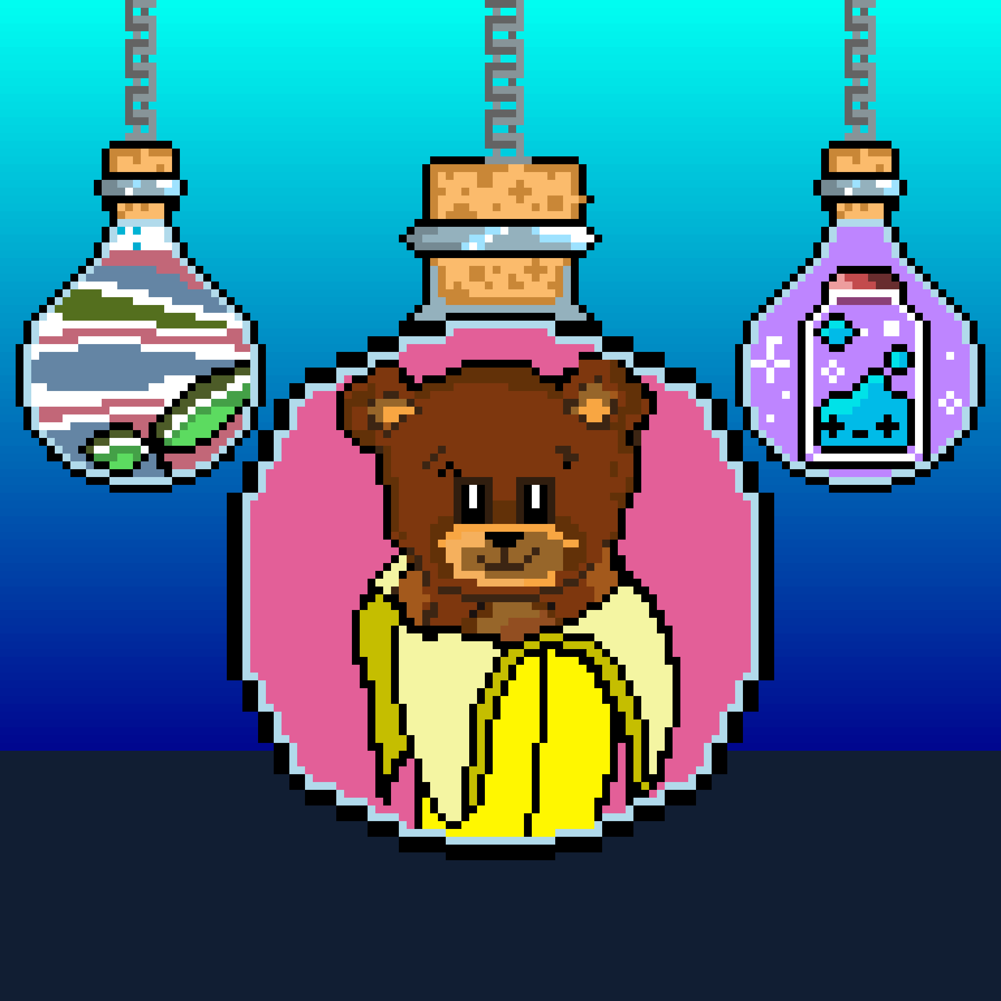 Nft Chained Bottles #080
