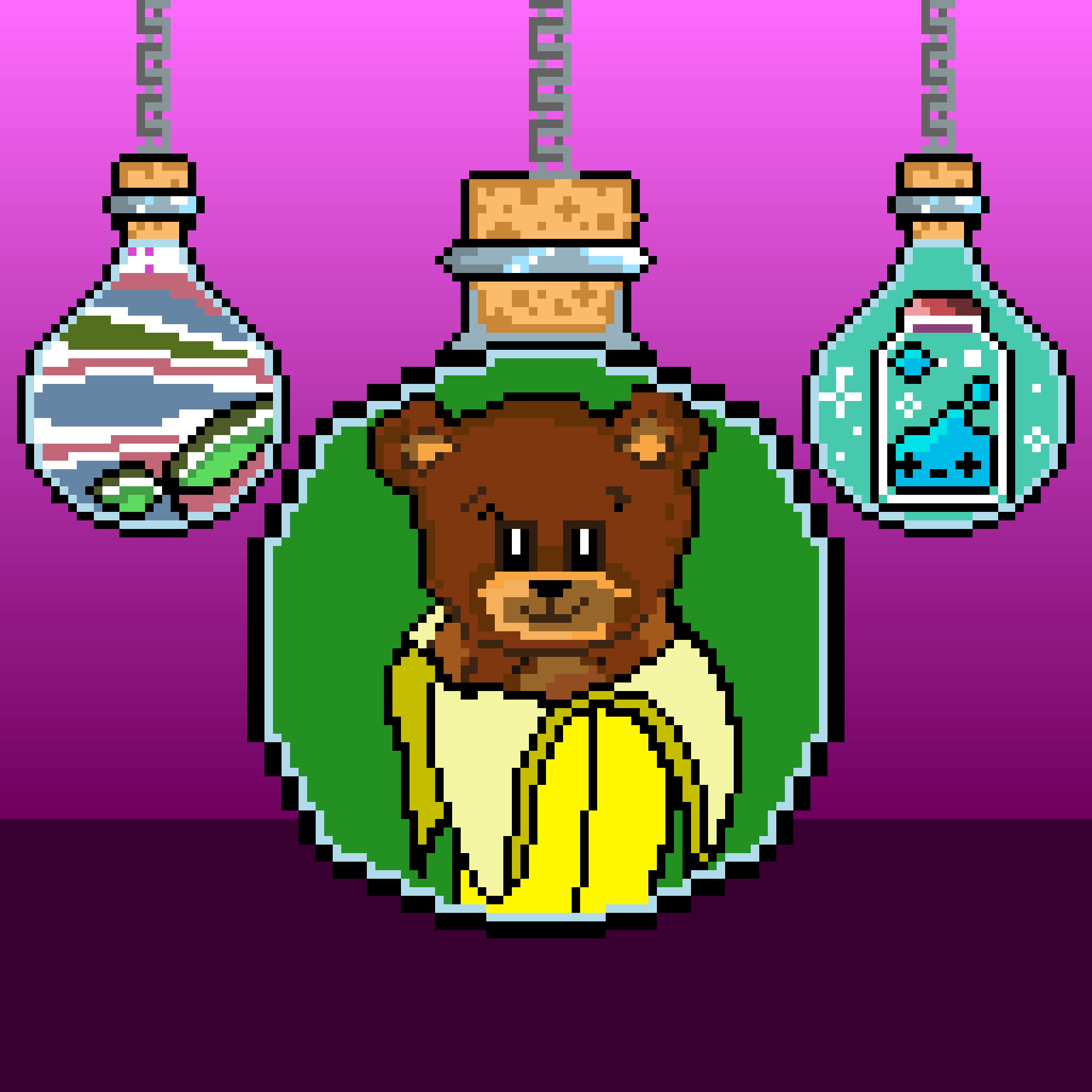 Nft Chained Bottles #081