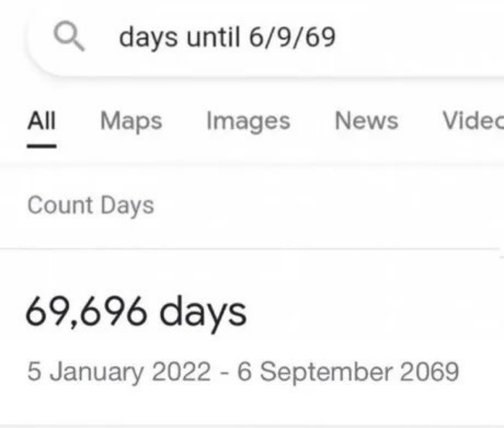Nft 69,696 days to go 