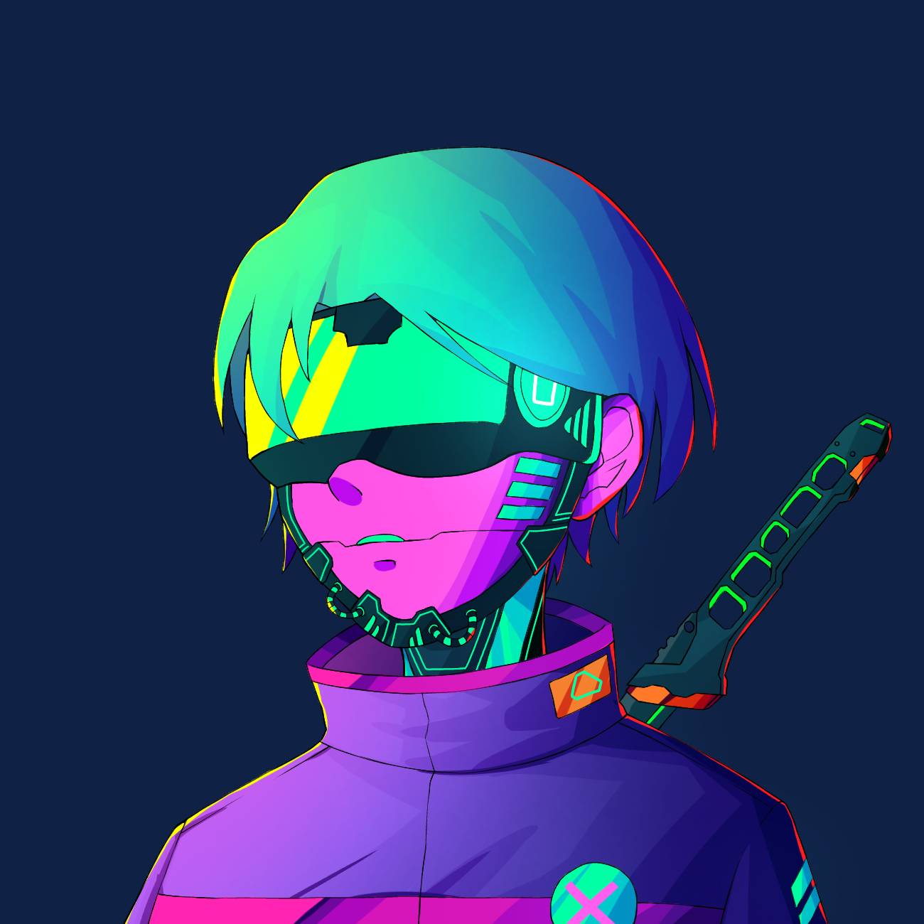 Nft Masked Soldier #48