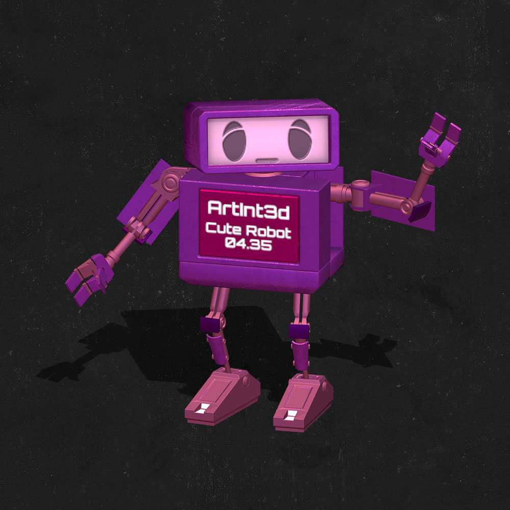 Nft Cute robot 04.35