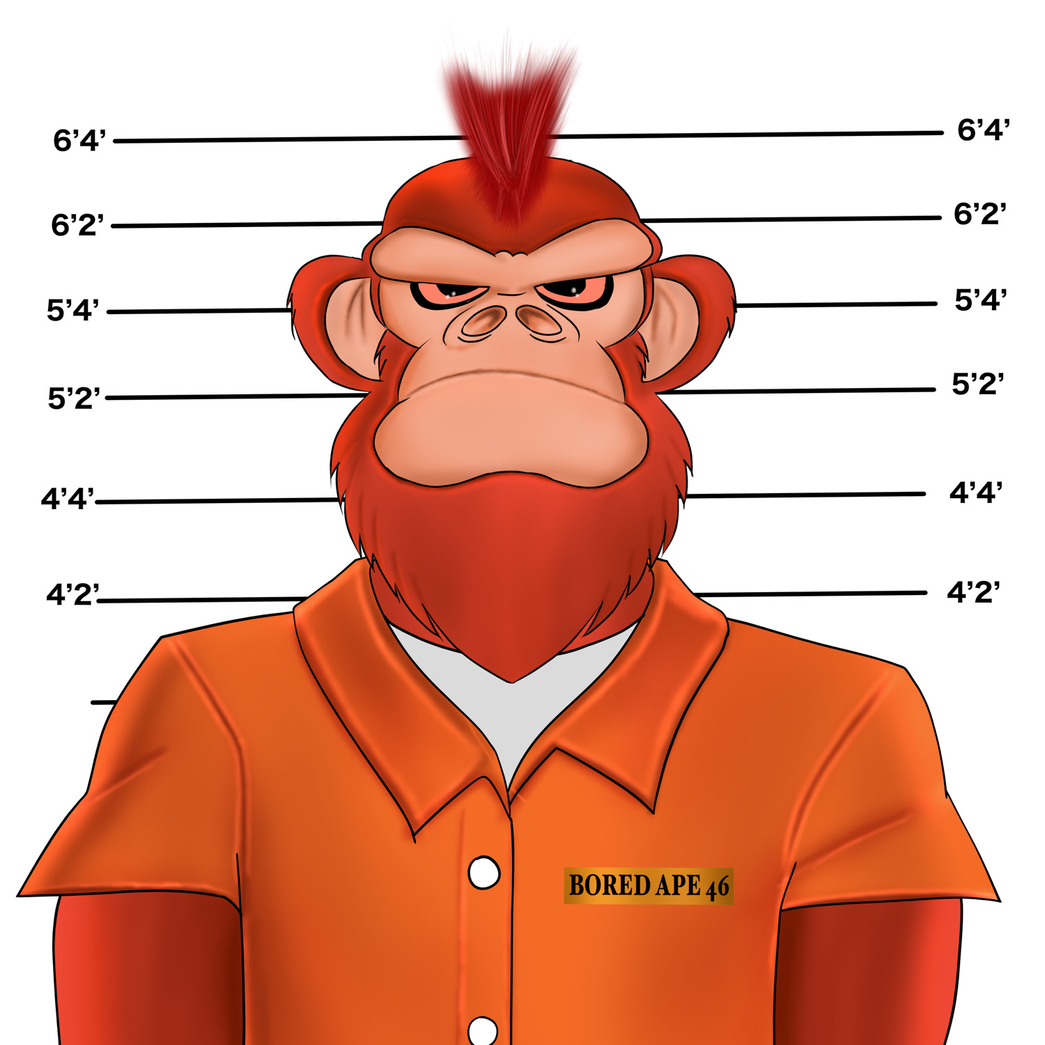 Nft Bored Ape 🦧 #46