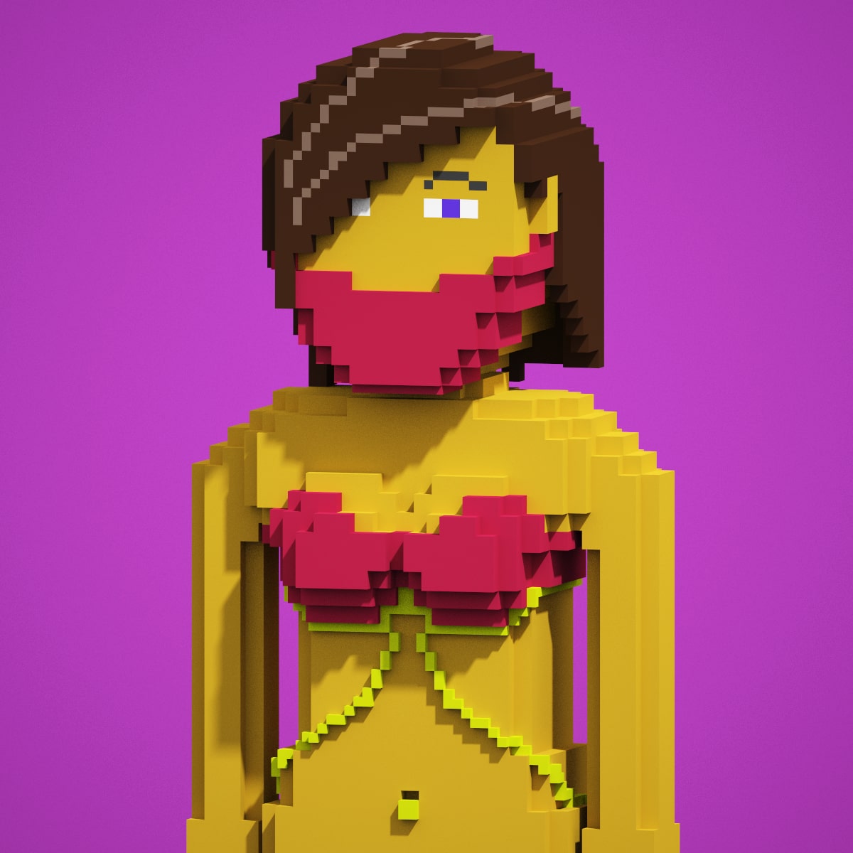 Nft Crypto Rapper Girl #0999