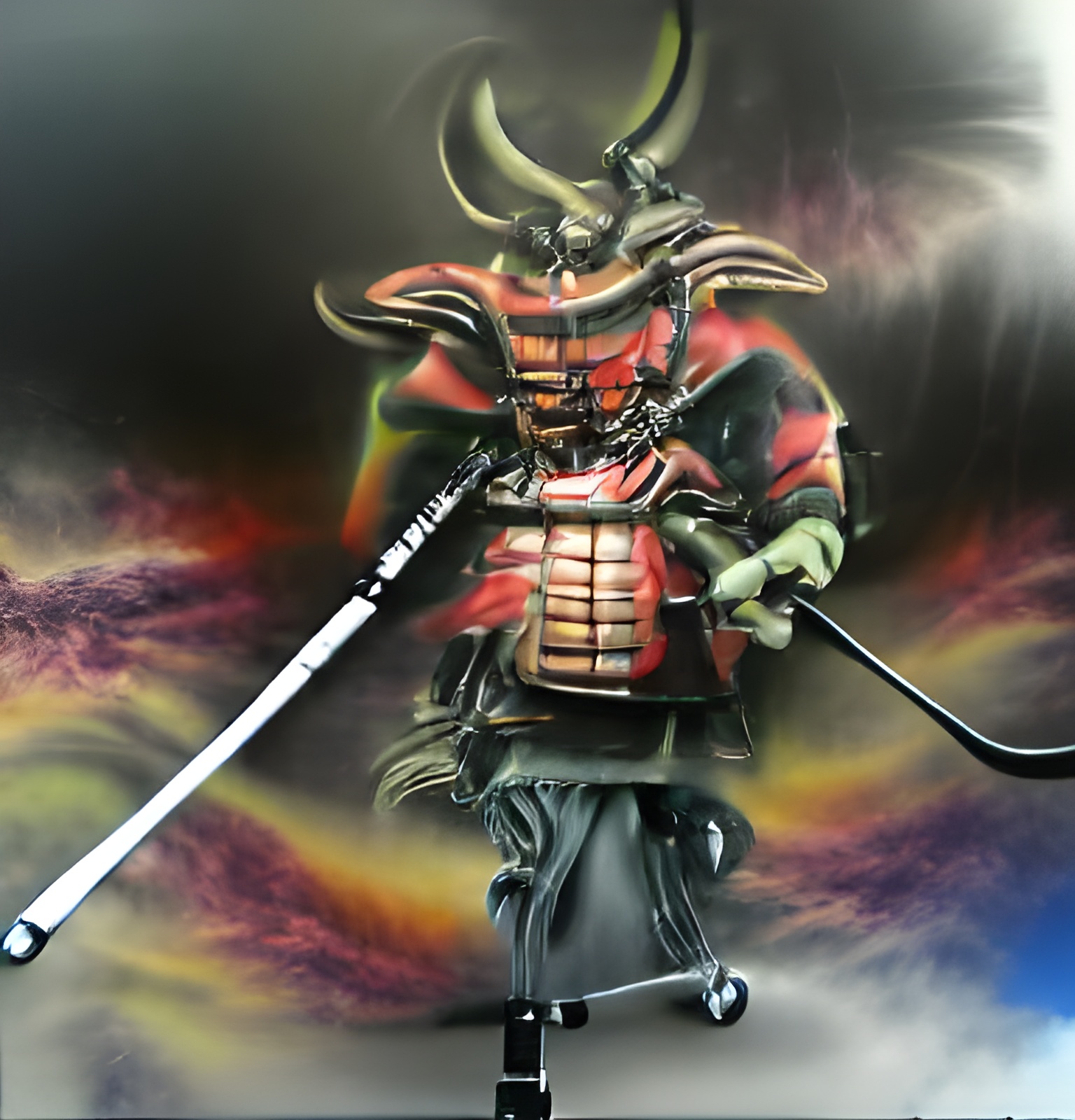 Nft Graffiti Samurai #1