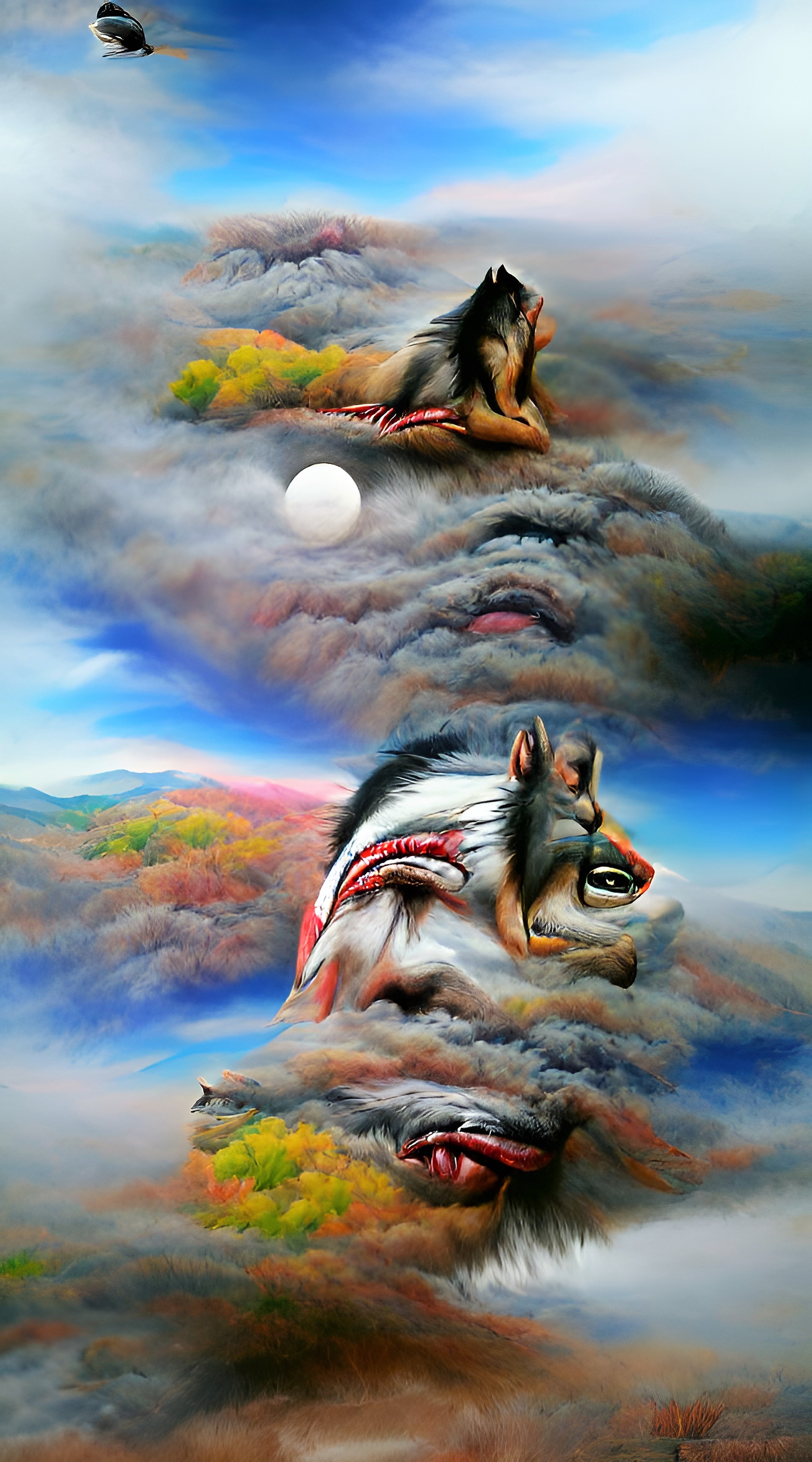 Nft Indian Wolf Spirit