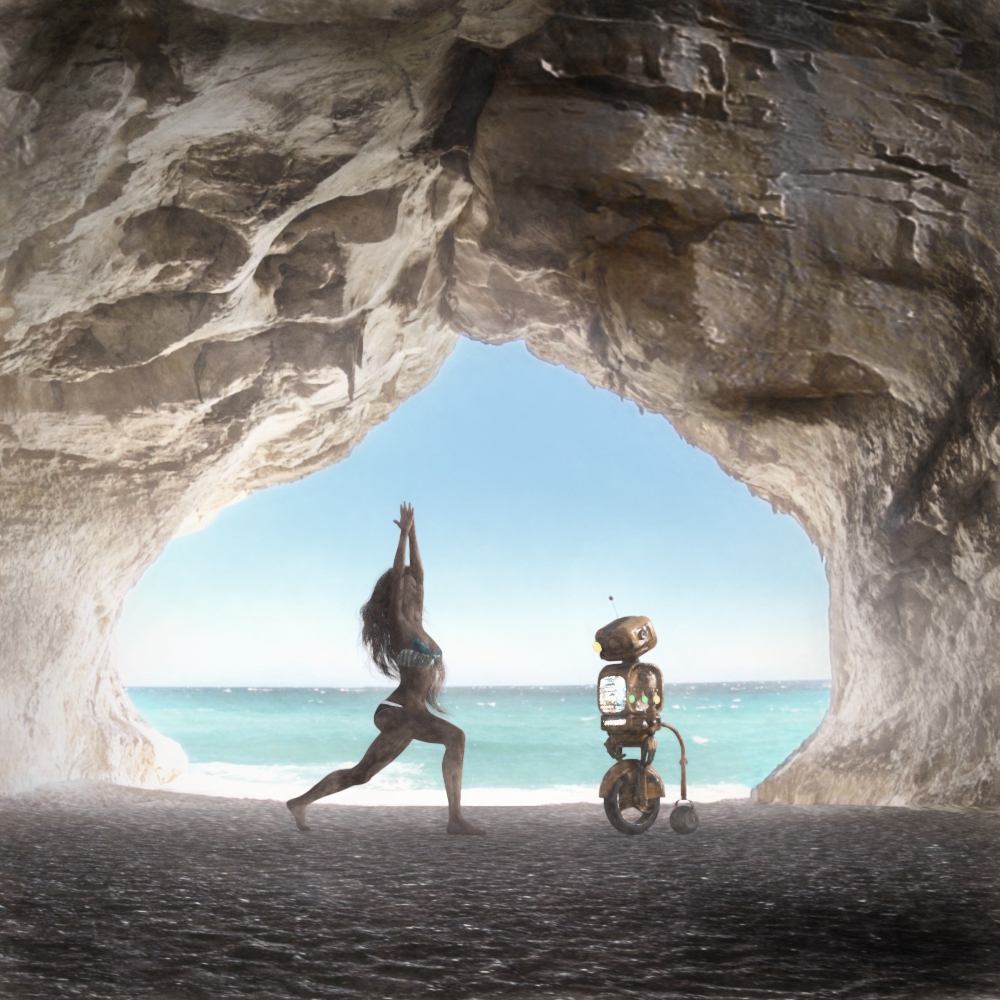 Nft Yoga in a Cave 6/20