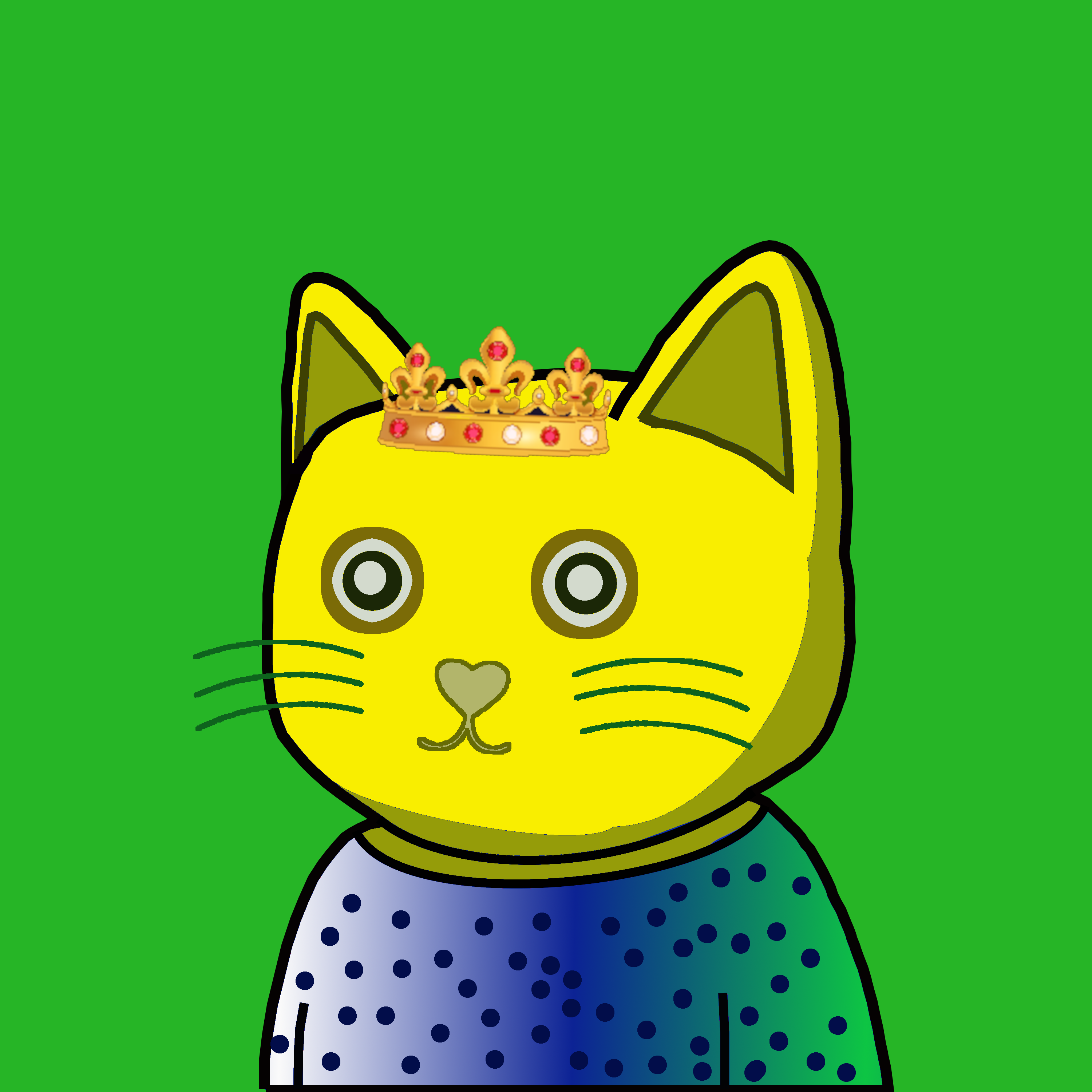Nft The King's Yellow Cats # 5