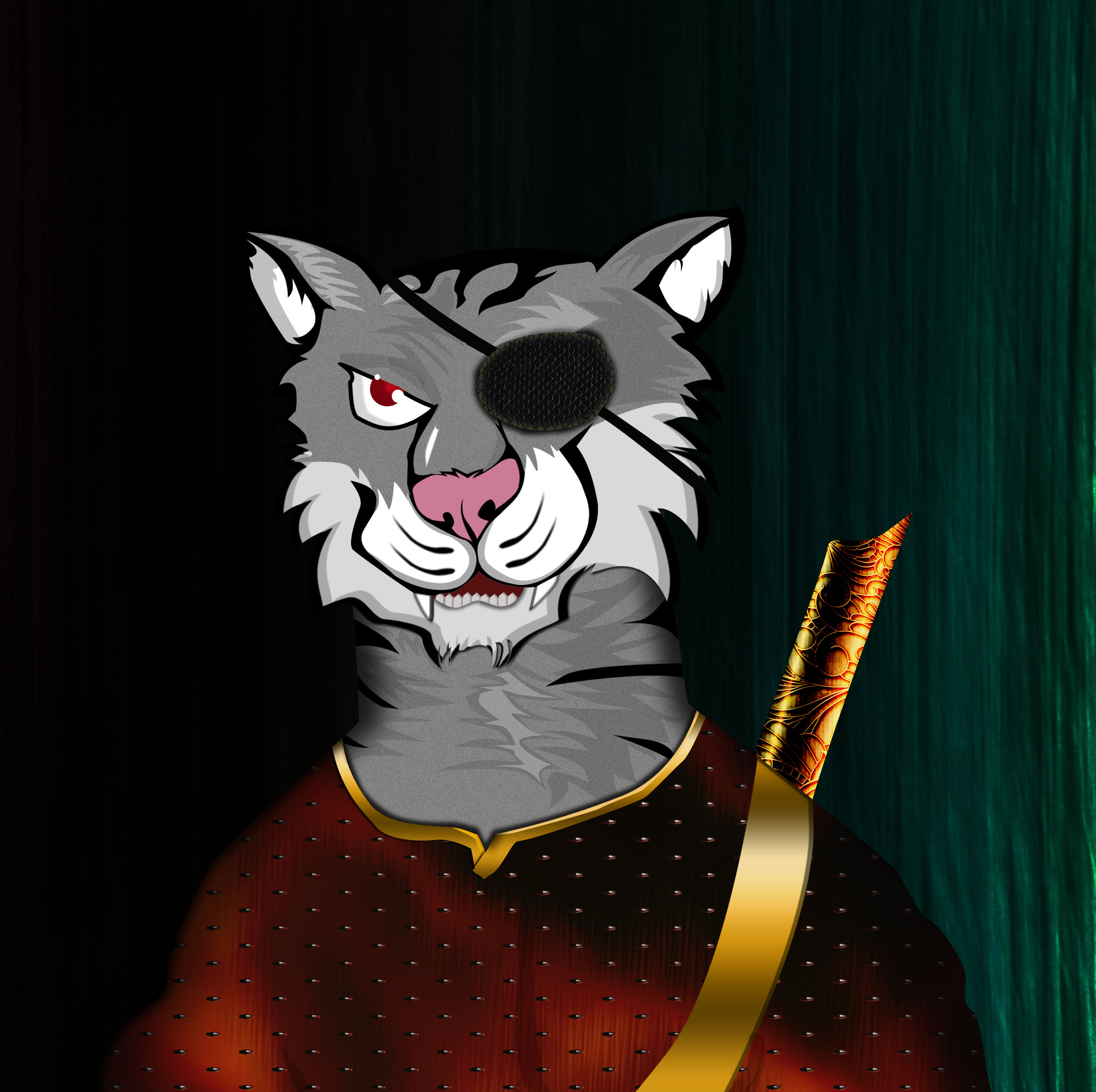 Nft Thuggery Tiger’s #02