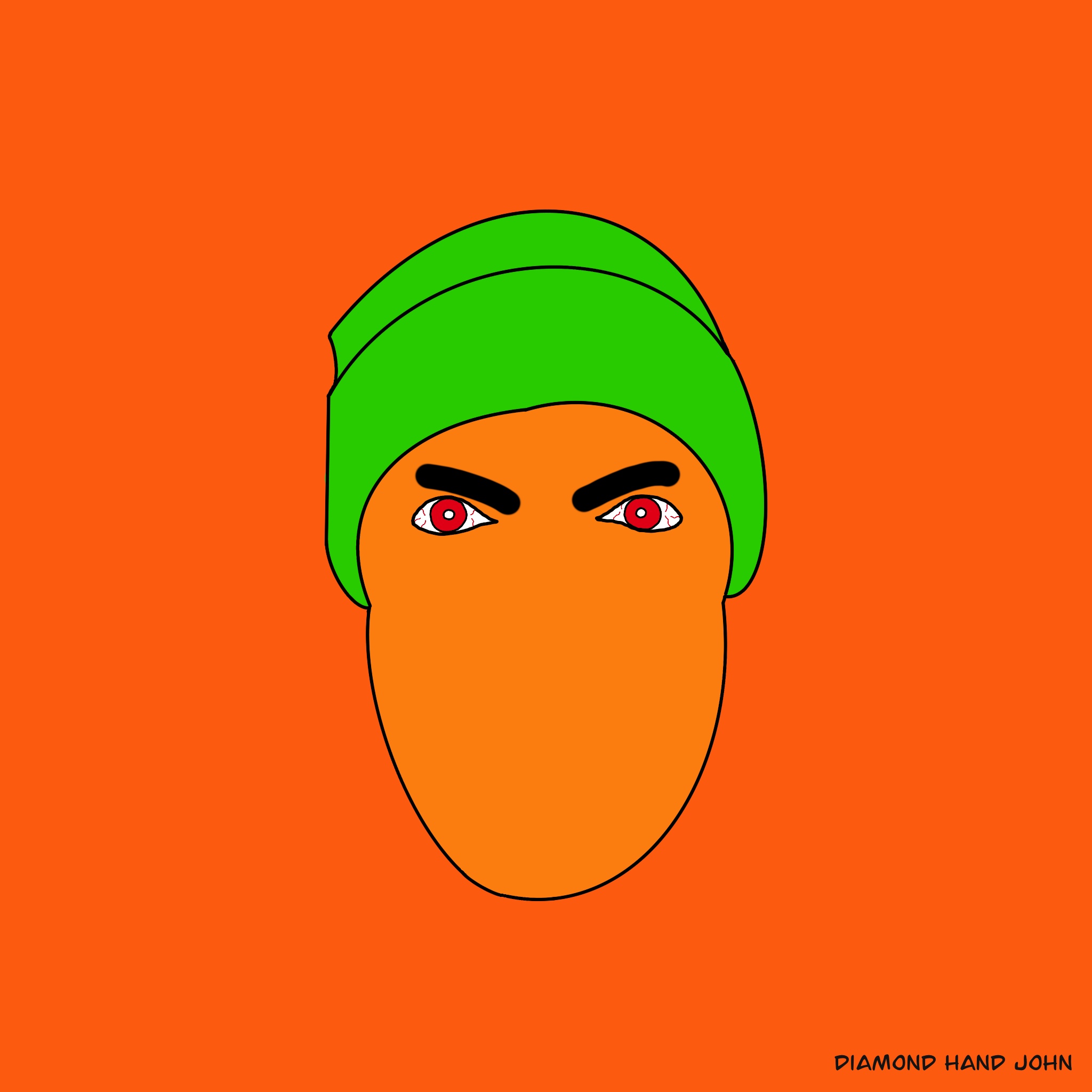 Nft Angry (Orange)