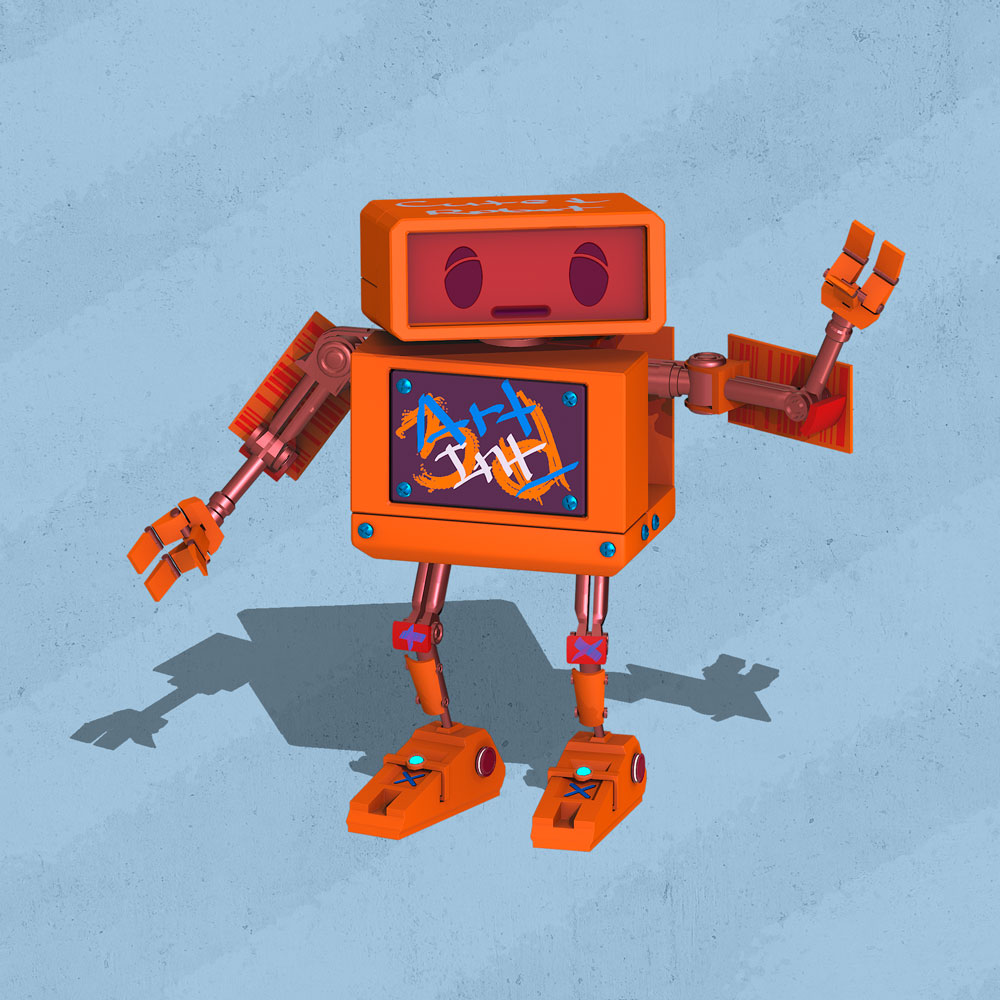 Nft Cute robot 04.37