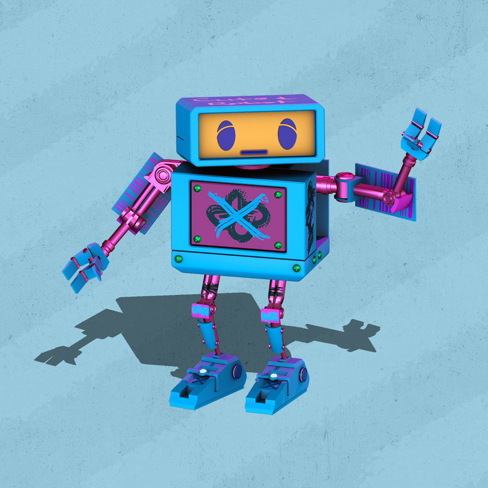 Nft Cute robot 04.38