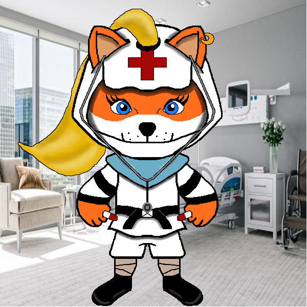 Nft Legendary Nurse - Shiba Ninja