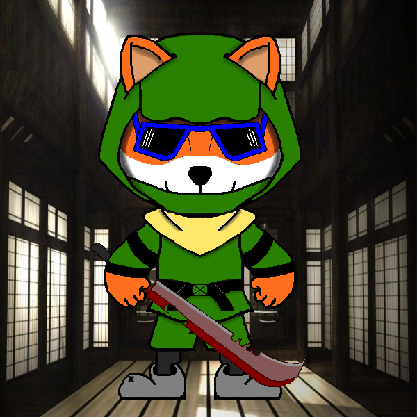 Nft Shiba Ninja #00042 (RARE)