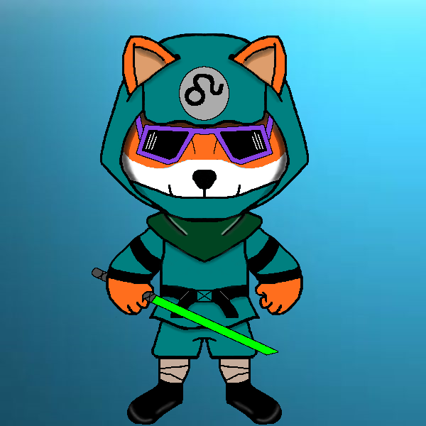 Nft Shiba Ninja #00078 (Rare)