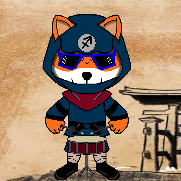 Nft Shiba Ninja #00093 (SuperRare)
