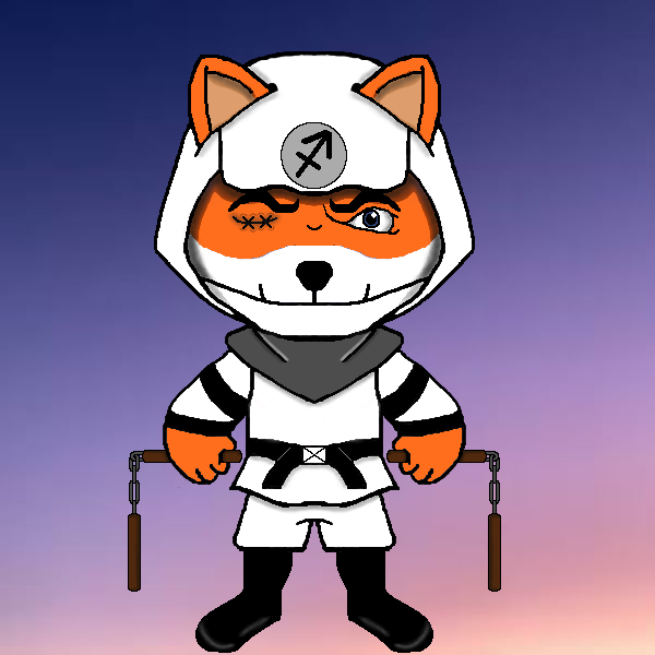 Nft Shiba Ninja #00098 (Rare)