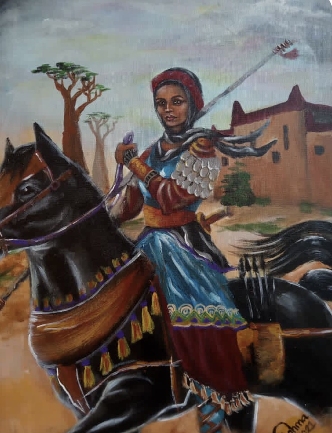 Nft Queen amina #4