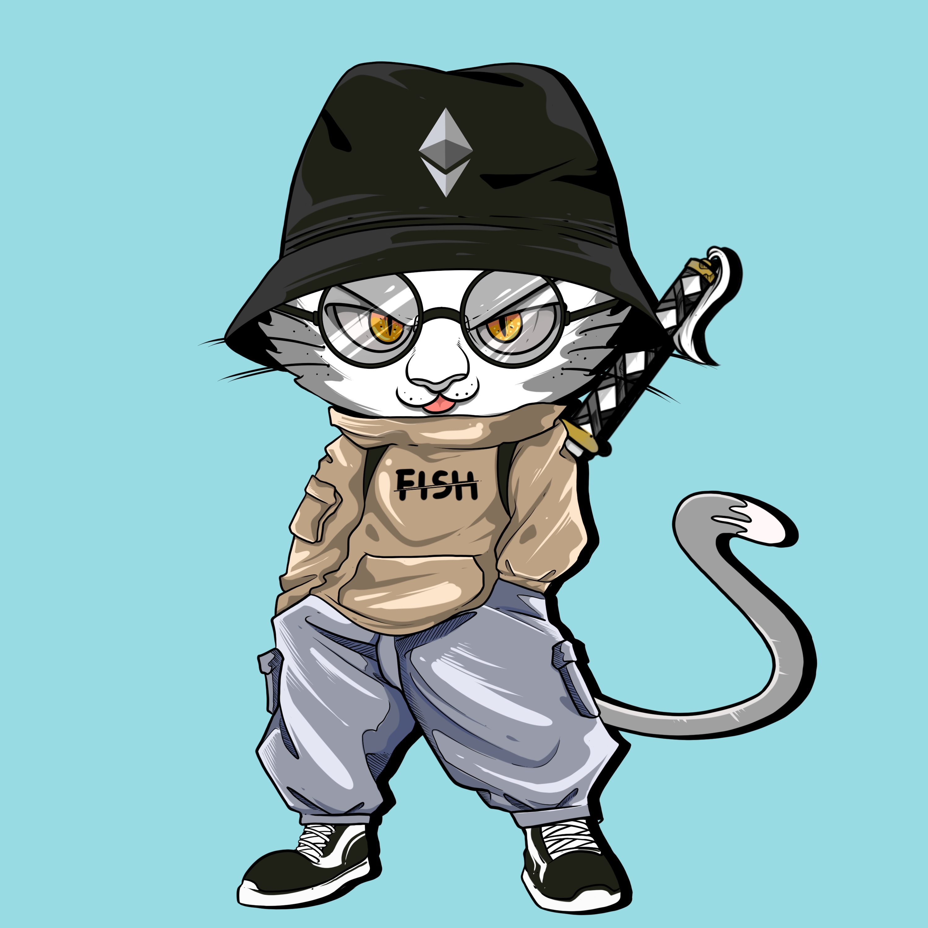 Nft Cat'erspunk verse#2