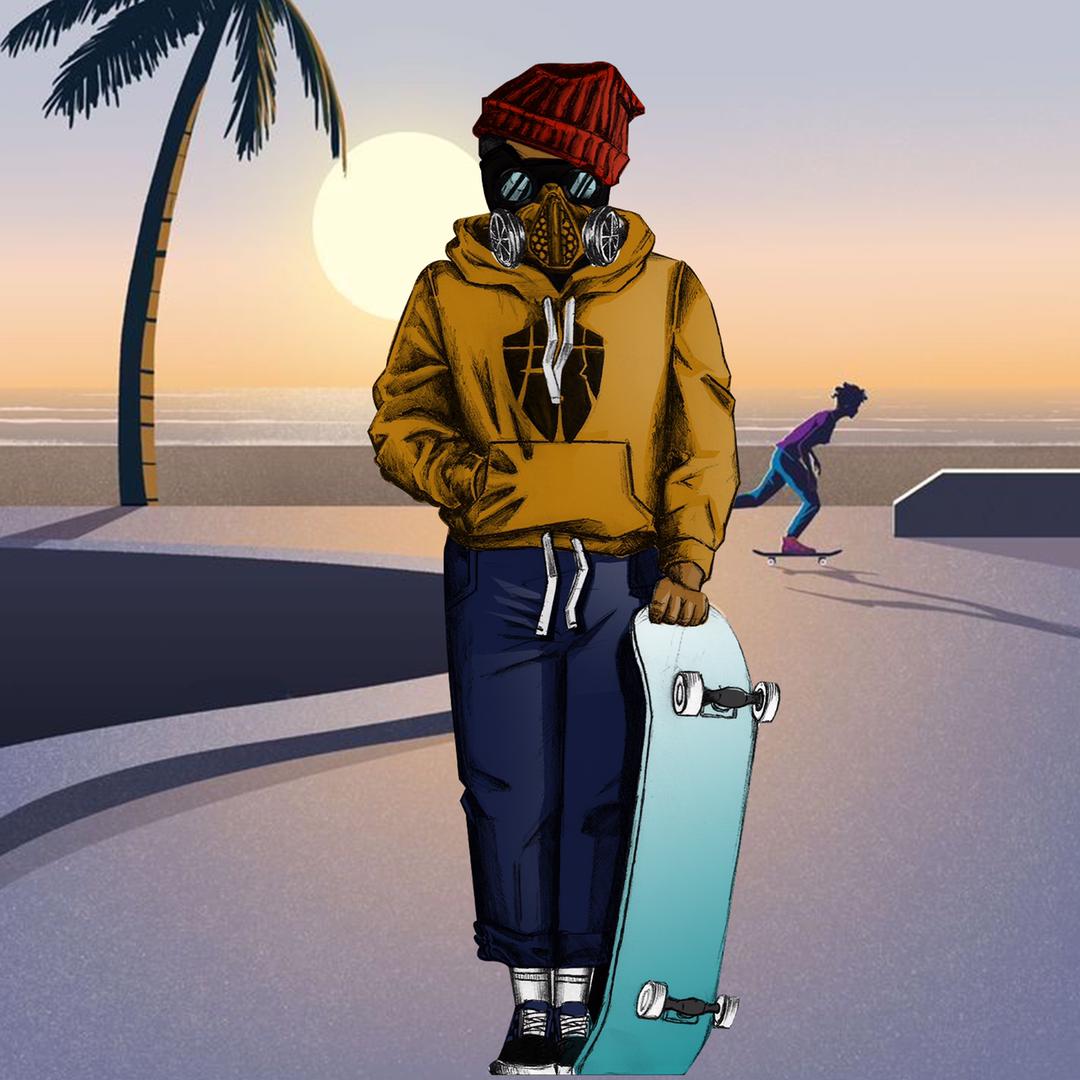 Nft Space Skater #1