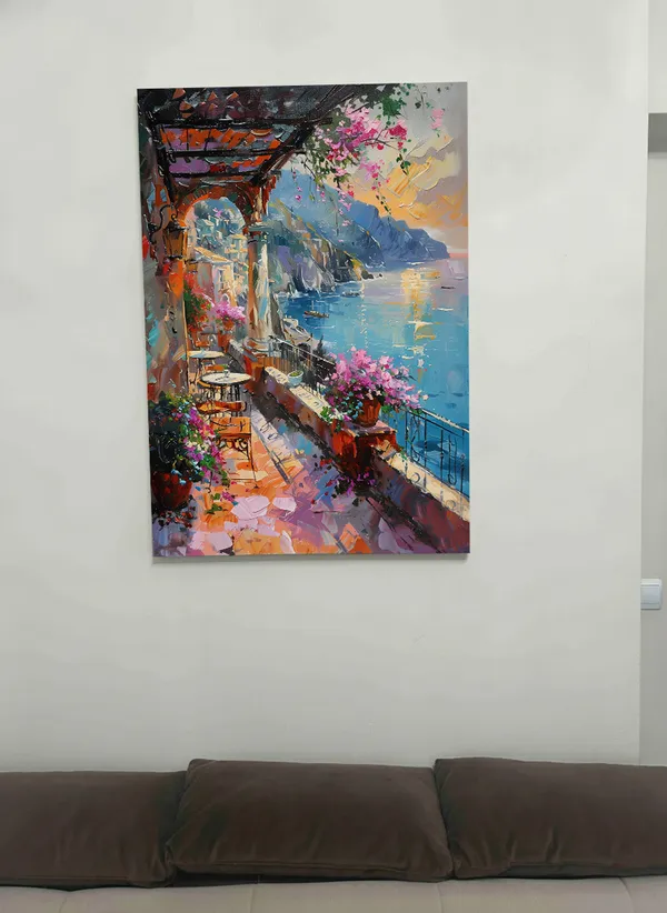 Barış A. adlı müşterimizin evinden: Çiçekli Balkon