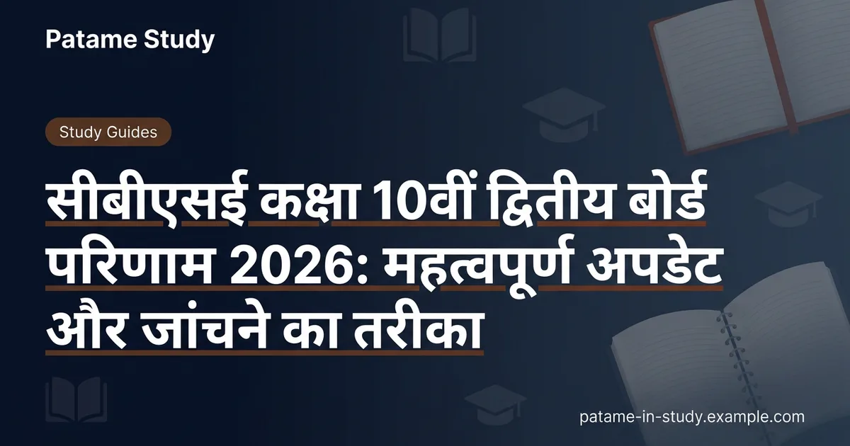 CBSE Class 10 Second Board Result 2026: All You Need to Know