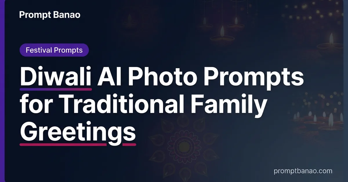 Diwali AI Photo Prompts: फैमिली के साथ बनाएं कमाल के स्टेटस