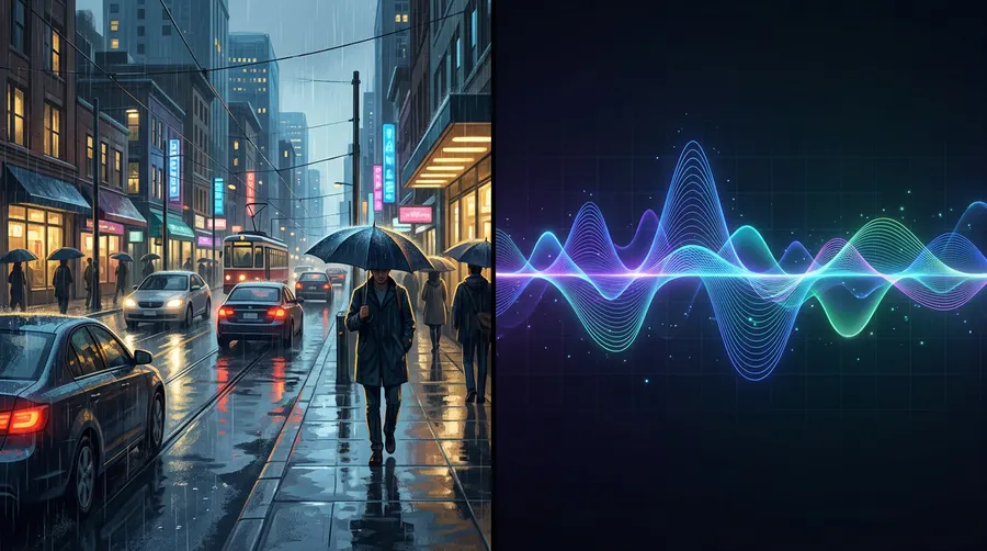 Cinematic video generation with native audio waveforms
