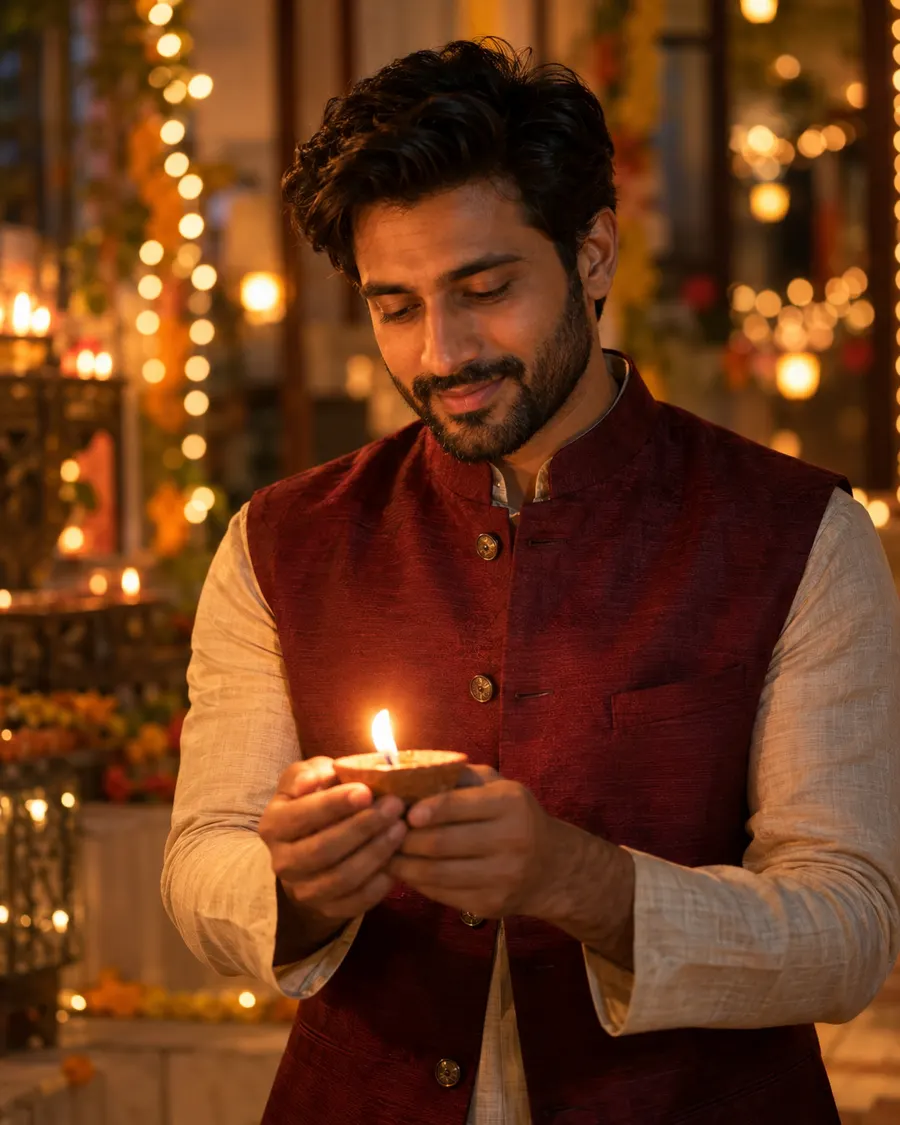 Festive Diwali Night — made with ChatGPT