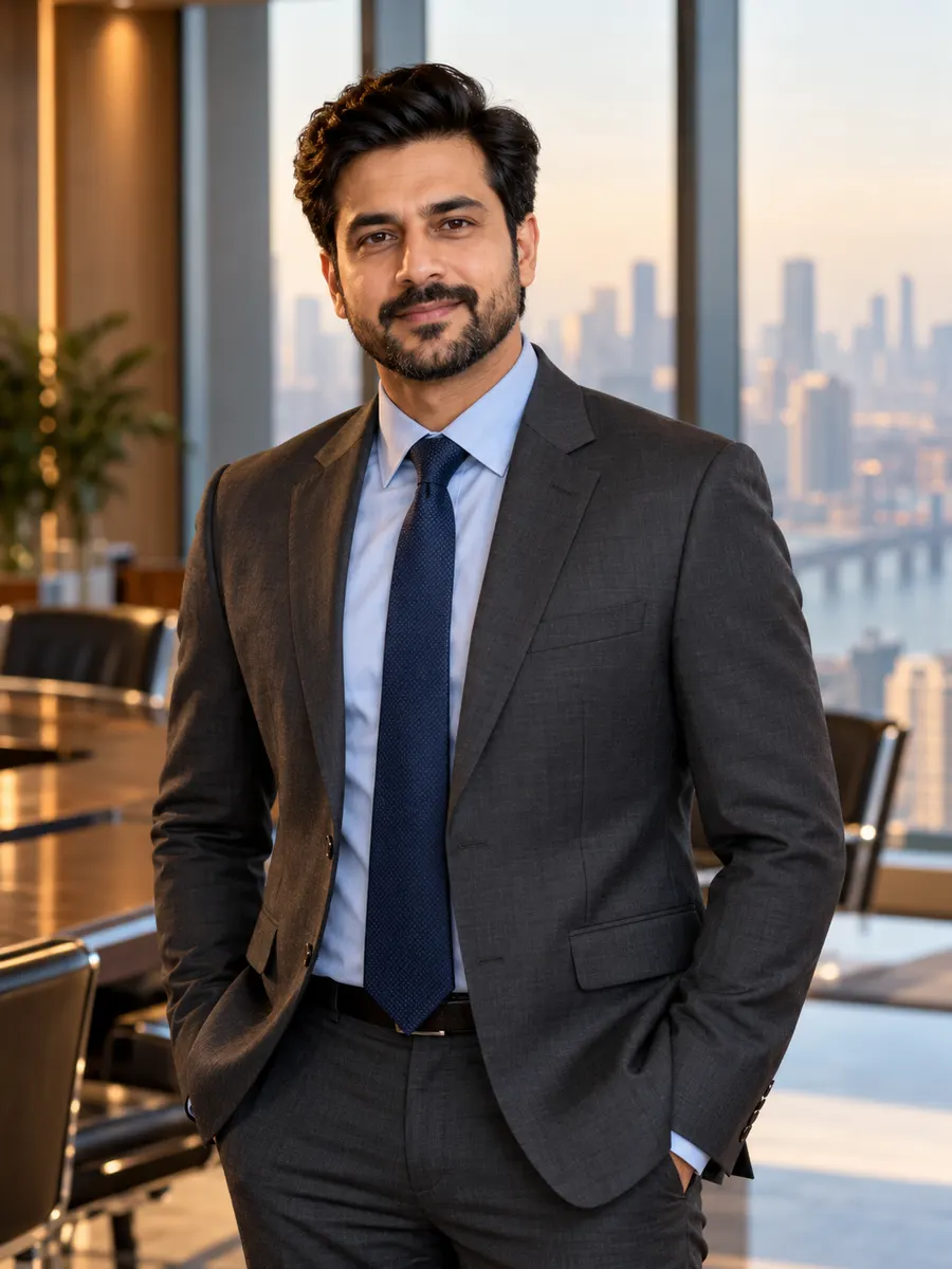 Classic Corporate Executive — AI photo sample made with ChatGPT