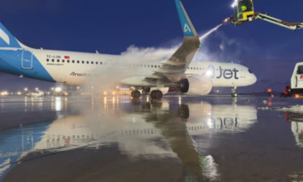 🔵Ajet'ten Kış Hamlesi: 24 Uçuş İptal Edildi