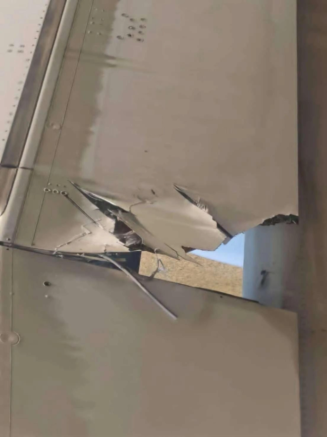 China Airlines A350'nin Kâbusu: Lastik Parçası Kanada Çarptı