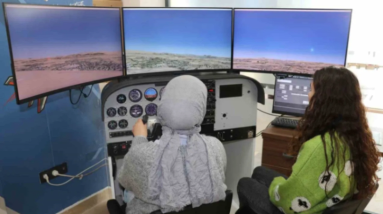 SBTÜ'de Öğrenciler Gerçeğe Yakın Simülatörle Gökyüzüne Hazırlanıyor