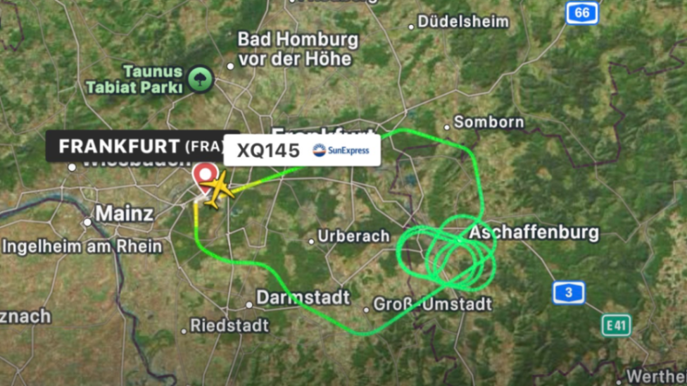 SunExpress'in XQ145 Seferinde Teknik Arıza: Frankfurt'a Zorunlu İniş