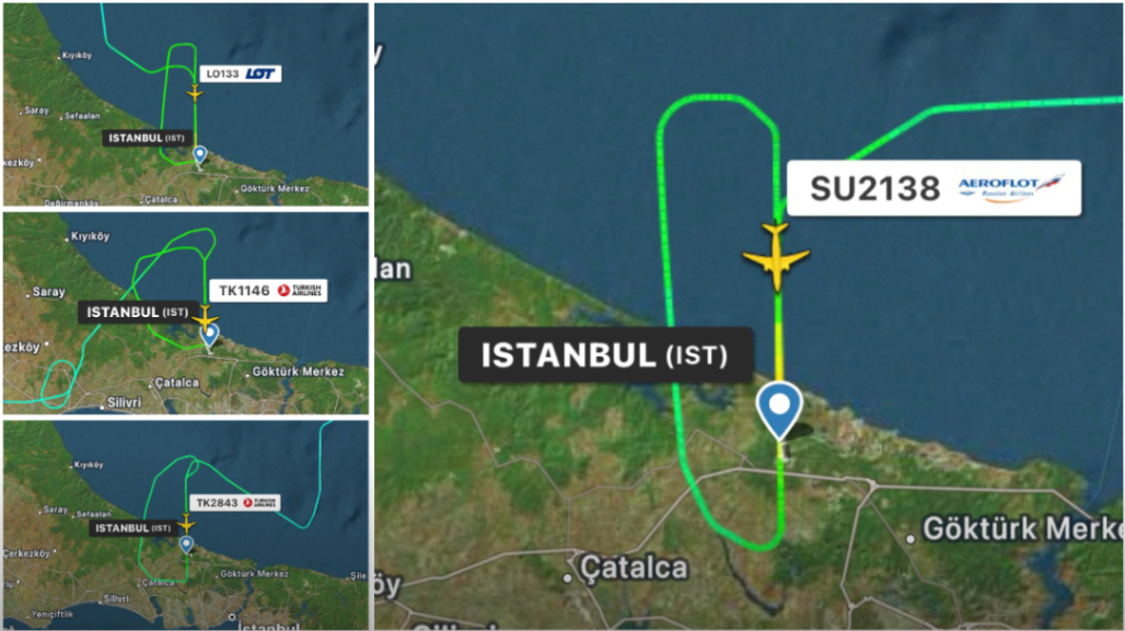 İstanbul Havalimanı'nda Şiddetli Rüzgar: 40’a Yakın Uçak Pas Geçti!