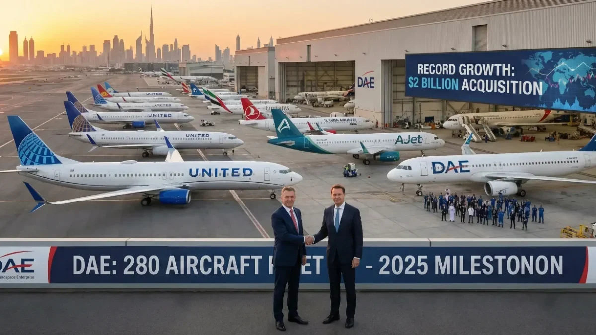 DAE 2025'te Rekor Kırdı: 280 Uçak Alımıyla Filosunu Güçlendirdi