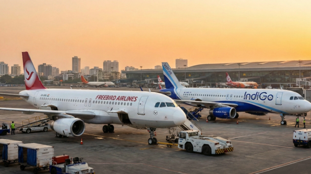 Freebird Airlines ve IndiGo'dan Dev İş Birliği: Hindistan Göklere Açılıyor