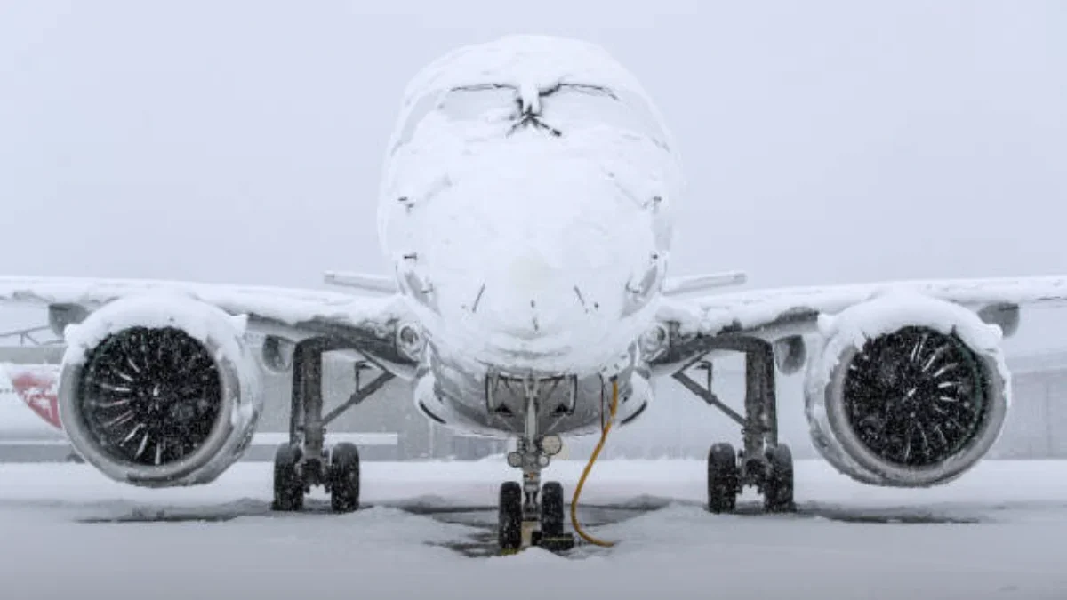 Almanya Buz Kesiyor: Kutup Soğukları Hava Ulaşımını Felç Etti