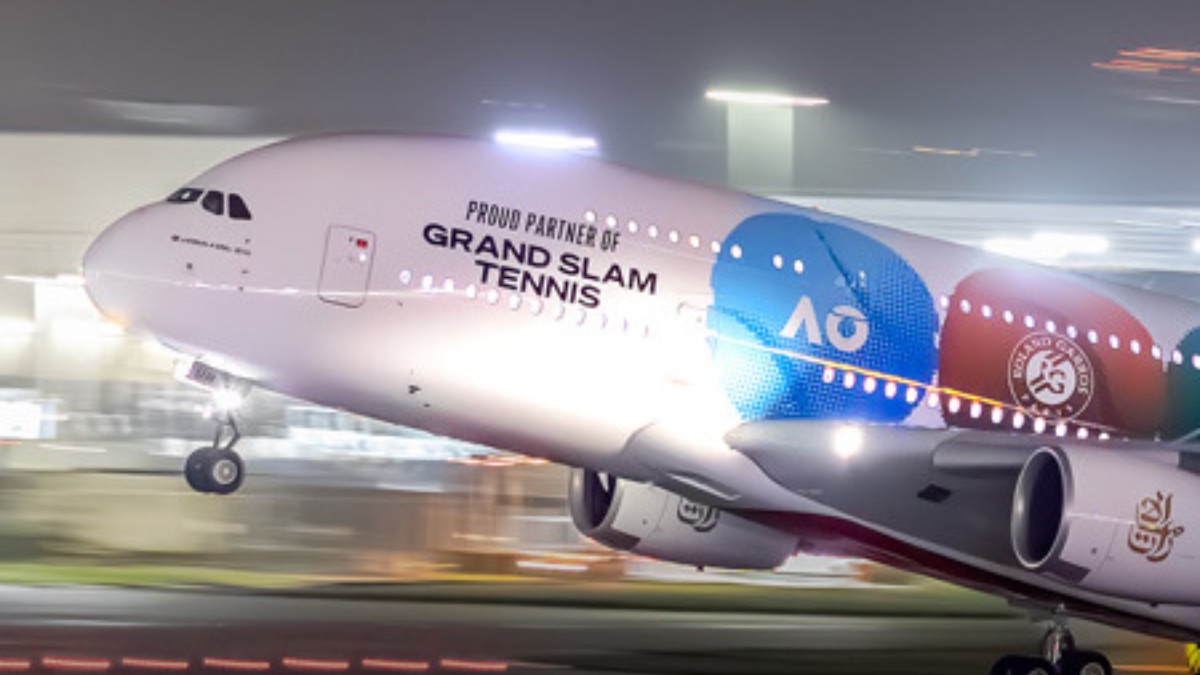 Emirates A380'de Grand Slam Rüzgarı Estirdi