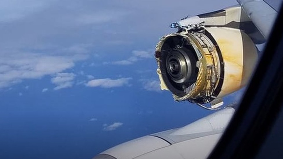 Air France Uçağı Motor Arızası Nedeniyle Türkmenistan'a Acil İndi