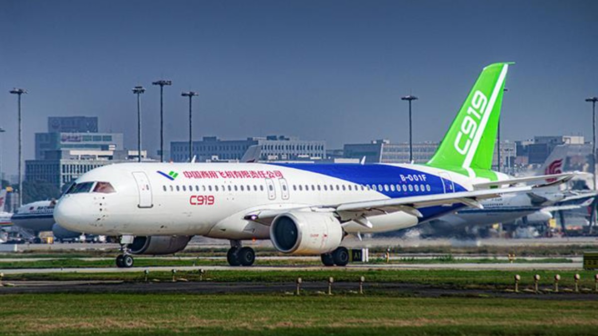 C919 Avrupa'da Test Ediliyor: Çin'in Havacılık Hedefi Büyüyor