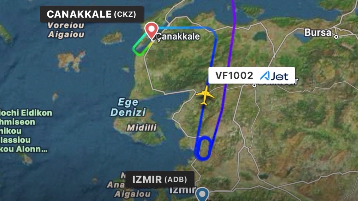 Belgrad-İzmir Uçağı Çanakkale'ye Divert Oldu: Hava Muhalefeti Yolcuları Bekletti - AJet Haberi