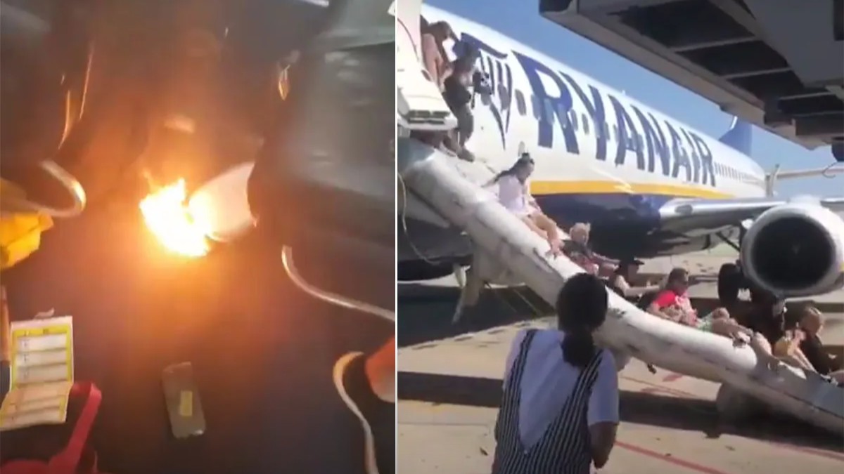 Ryanair B737 Marsilya'da Cep Telefonu Patlamasıyla Alev Aldı: Yolcular Acil Tahliye Edildi - Avrupa Haberi
