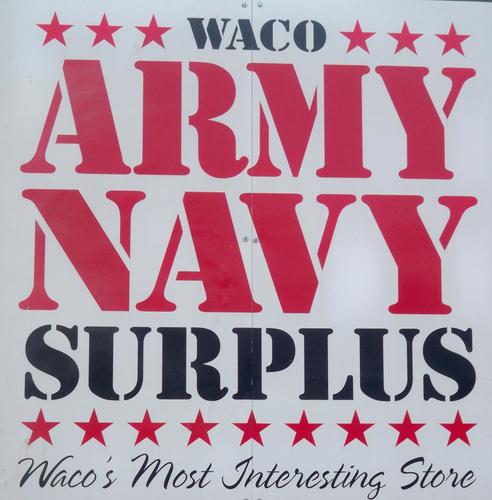 Waco Army Navy Surplus