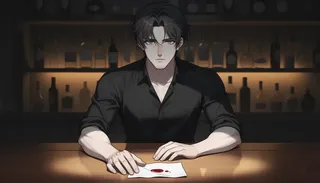 Cover art for your vampire bartender