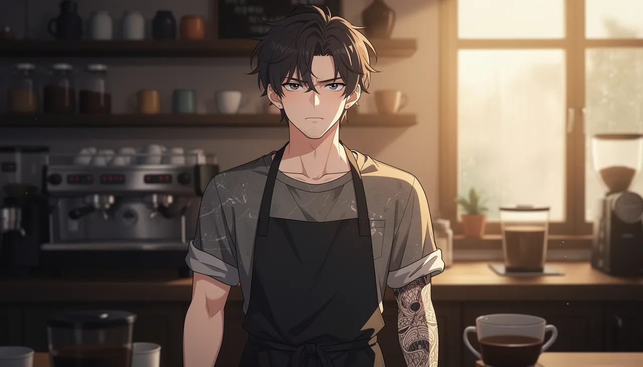 Cover art for your barista hates mornings