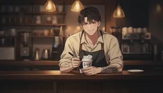 Cover art for the barista left a note?