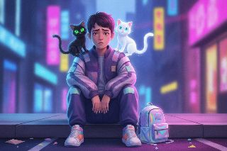 Cover art for My Life Got Alien-Cat-Bombed
