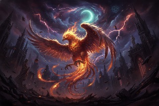 Cover art for Phoenix Rising: Fated Curses